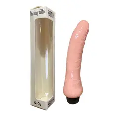 GENERICO - Dildo de 20 cm con regulador de velocidades