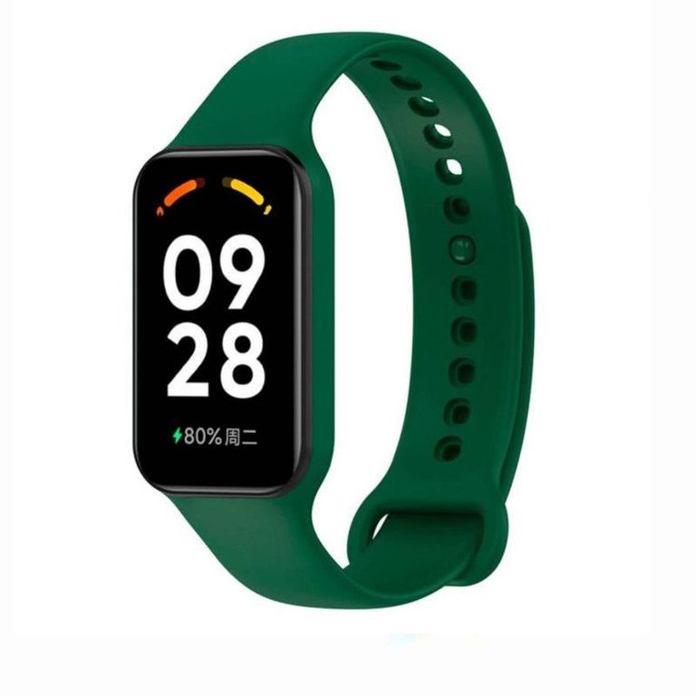 Correa de Silicona Para Xiaomi Band 2 - Verde.