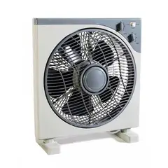 GENERICO - Ventilador de Mesa 12 Pulgadas 3 Velocidades Con Temporizador