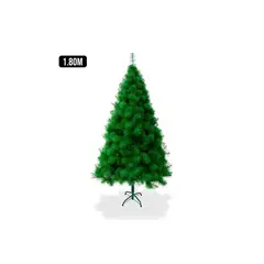GENERICO - Árbol de navidad Pino Verde Frondoso rama por rama 1,8 metros