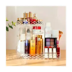 GENERICO - Organizador de Cosmeticos 360° con Base Cuadrada