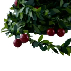 GENERICO - Guirnalda Navideña Holly Berrie 270cm