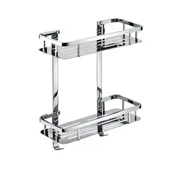 GENERICO - Repisa Doble de Acero Inoxidable