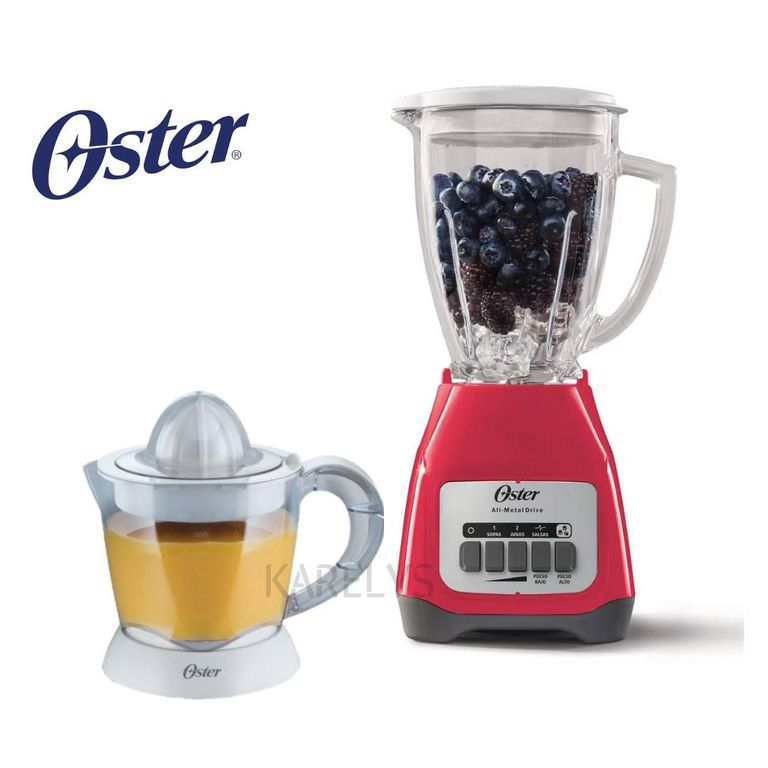 COMBO Licuadora 2 Velocidades + Exprimidor de Cítrico 1 Lt