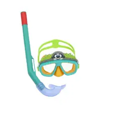 BESTWAY - Conjunto de esnórquel Lil Animal Turquesa -