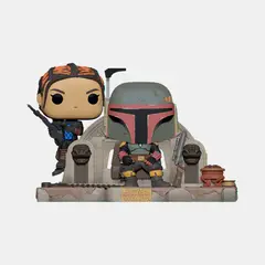FUNKO - POP STAR WARS - BOBA FETT AND FENNEC ON THRONE