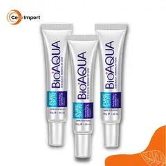 BIOAQUA - Pack 3 Crema Anti-Acné elimina espinillas y puntos negros -