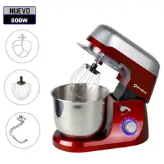 Imaco - Batidora Pedestal SM800P Rojo 800W