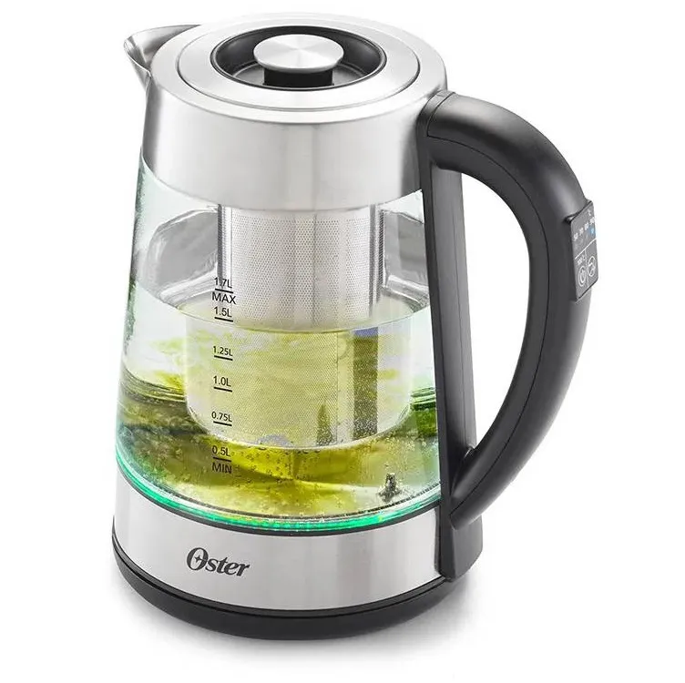 Hervidor Eléctrico con Infusor BVSTKT8990 Acero Negro