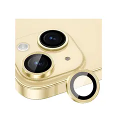 GENERICO - Protector de Lente para IPhone 15 /15 Plus Amarillo