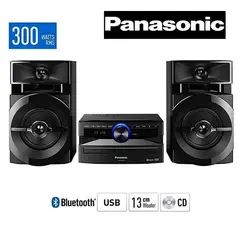PANASONIC - Minicomponente AKX110 Negro 300 Watts