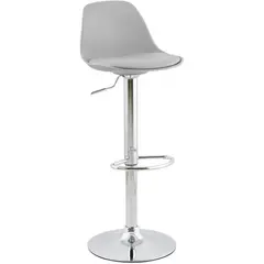 GENERICO - Set x2 Banco Silla Bar Riway Gris
