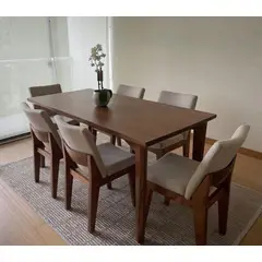 KILA DESIGN - Comedor Carolyn Madera