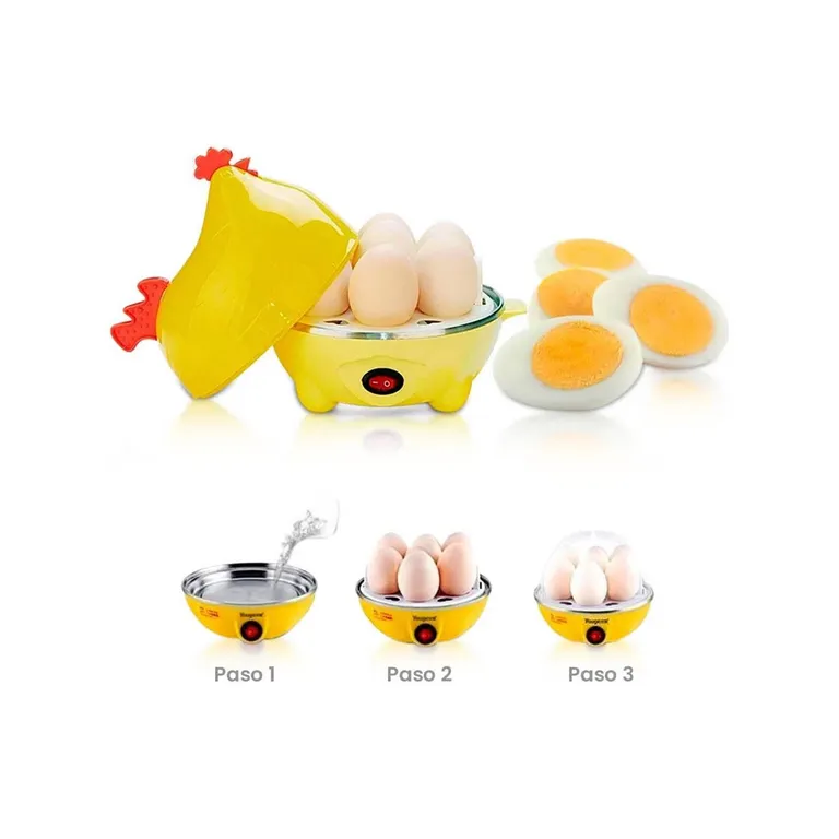 Hervidor de Huevos en Forma de Gallina Amarillo