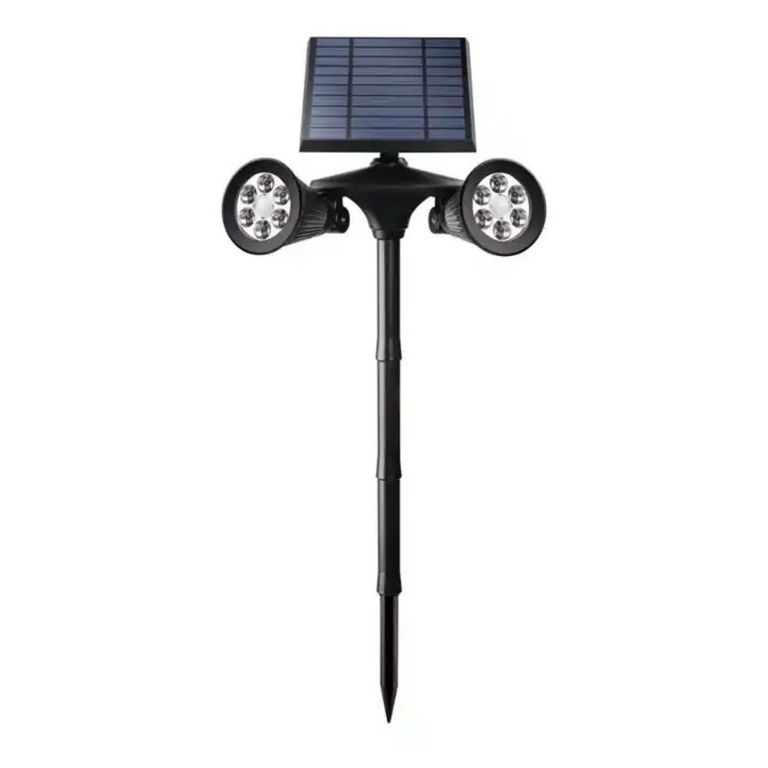 Lampara Solar Jardin con estaca Sensor de Movimiento Luz amarilla