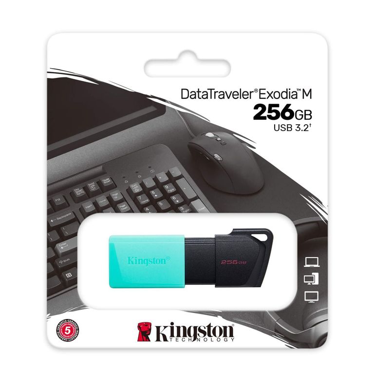 Memoria USB 3.2 Exodia DTXM/256GB Turquesa