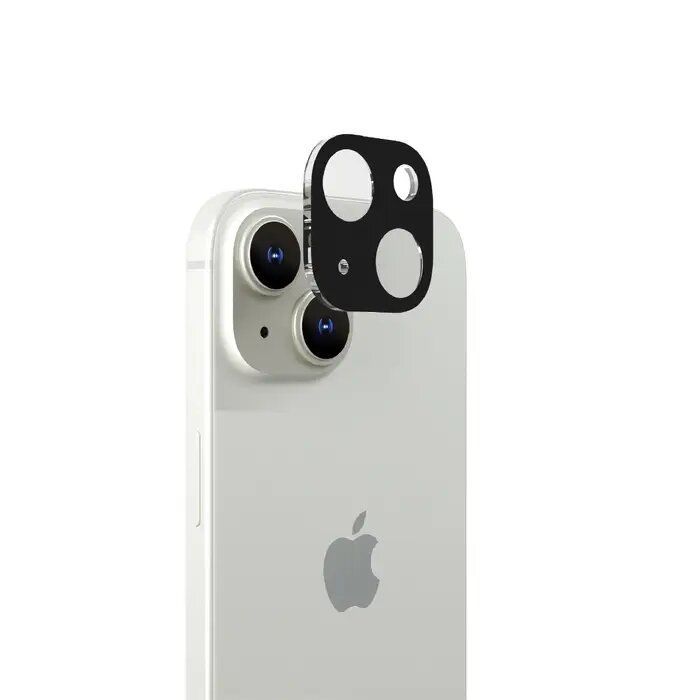 Protector para cámaras de iPhone 15 /iPhone 15 Plus - Negro