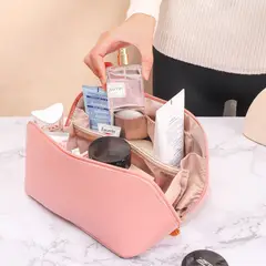 GENERICO - Neceser Estuche Organizador De Cosméticos Rosado