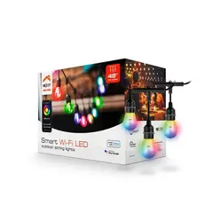 NEXXT SOLUTIONS - Guirnalda De Luces Inteligente con conexión Wi-Fi Nexxt