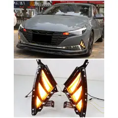GENERICO - FAROS NEBLINEROS LED HYUNDAI ELANTRA 2021 2022 2023
