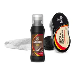 SANTIAGO - Pack Cuidado del Calzado Marrón
