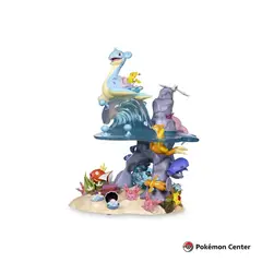 POKEMON - CENTER ESTATUA ORIGINAL LAPRAS OCEANO