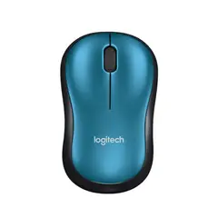 LOGITECH - Mouse Optico M185 Azul
