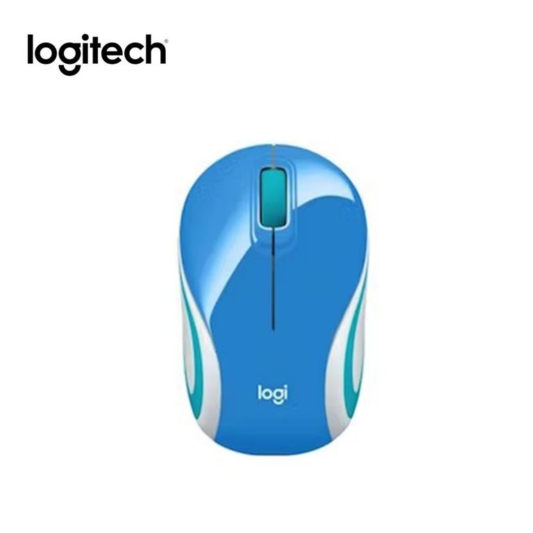 Mouse M187 Mini Wireless Refresh Azul