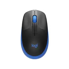 LOGITECH - Mouse Inalambrico M190 Negro Azul