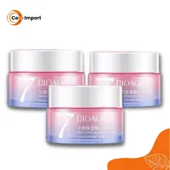 BIOAQUA - Pack 3 Crema Hidratante V7 Vegana Acido Hialuronico