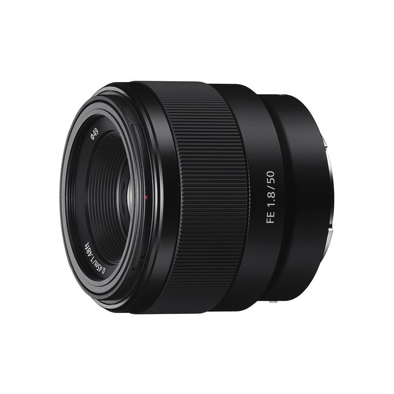 Lente Prime Montura E Full Frame SEL50F18F