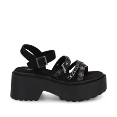 GOTTA - Sandalia Negra Mujer 45982