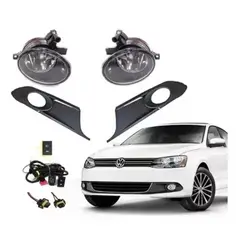 GENERICO - FAROS NEBLINEROS VOLKSWAGEN JETTA 2011 2012 2013 2014.