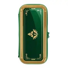 GENERICO - Estuche Case Funda Protector Nintendo Switch Oled Zelda Golden