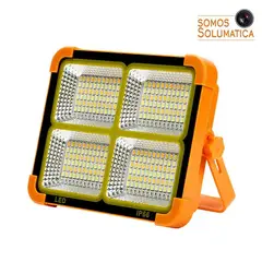 SEISA - Lampara Luz Solar Led - Alta Potencia - Tipo C Y Power Bank