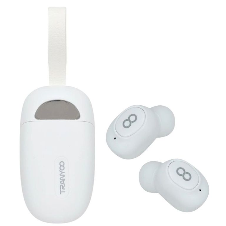 Audífono bluetooth Tranyoo T-M3 color blanco Élegans