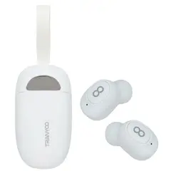SEISA - Audífono bluetooth Tranyoo T-M3 color blanco Élegans