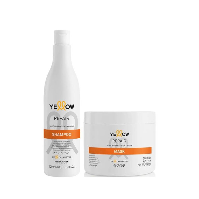 ALFAPARF Pack Repair Shampoo 500ml Mascarilla 500ml