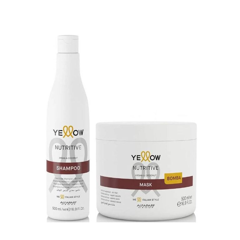 ALFAPARF Pack Nutritive Shampoo 500ml Mascarilla 500ml