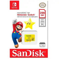 SANDISK - Memoria Micro Sd De 256 Gb Nintendo Original