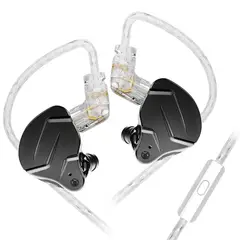 KZ - Audífonos In-Ear ZSN PRO X con graves dinámicos-Con MIC Auriculares