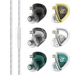 KZ - Audífonos In-Ear EDA con graves dinámicos-Con MIC Auriculares