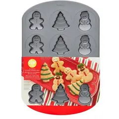 GENERICO - Molde Para Galletas Navidad 12 Cavidades