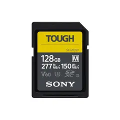 SONY - Tarjeta de memoria SF-M128TT1 SD UHS-II con TOUGH