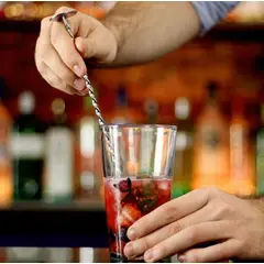 GENERICO - Cucharilla de Bar bañado en cobre.