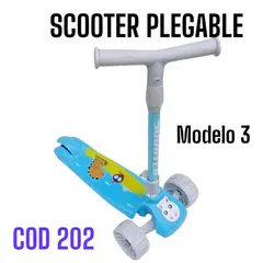 OEM - Scooter Monopatin Multifuncional Patineta Ruedas Luminosas