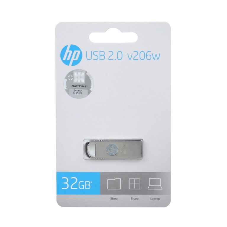 Memoria USB 2.0 32GB V206W Metal