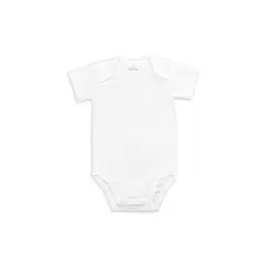 MELLOW - Body Bebé Básico Manga Corta 100  Algodón Pima Peruano