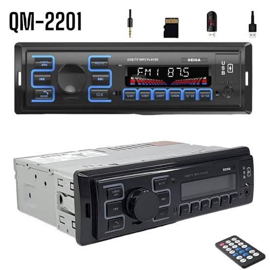 Stereo Autoradio para Autos con Pantalla Digital LCD Bluetooth