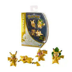 POKEMON - PACK DE 4 PIKACHUS 25 Aniversario S2